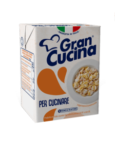 Gran Cucina Vegetable Cooking Cream - 200 ml - Free shipping delivered to EUROPE and UK