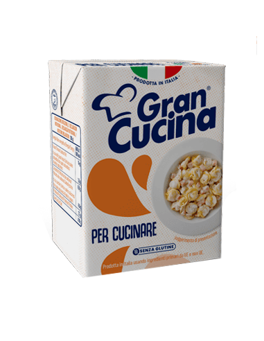 Gran Cucina Vegetable Cooking Cream - 200 ml - Free shipping delivered to EUROPE and UK