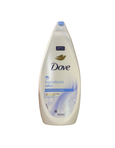 Dove Moisturizing shower gel Talc - 750 ml - Free shipping delivered to EUROPE and UK