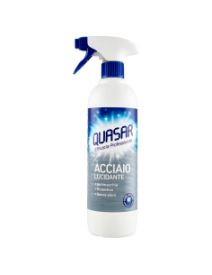 Quasar Lucidante Acciaio Spray - 580 ml - Spedizione gratuita consegnata in EUROPA e UK