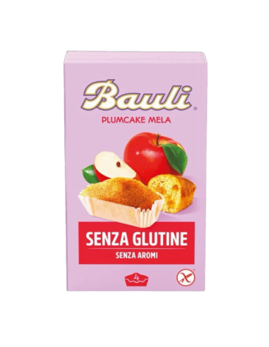 Bauli Plumcake alla mela senza glutine 4 pz - 132 gr