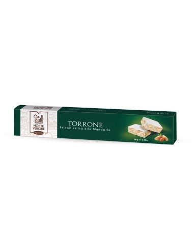 Di Gennaro Crumbly Nougat Almonds - 140 gr - Free shipping delivered to EUROPE and UK