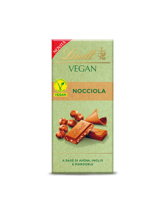 Lindt Tablette de Chocolat Vegan Noisette - 100g - Livraison gratuite en EUROPE et au Royaume-Uni