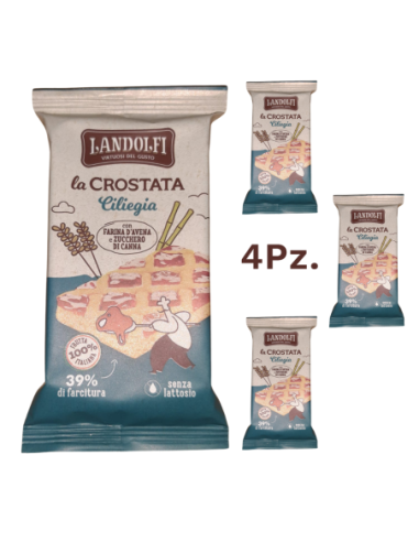 Landolfi La Crostata alla ciliegia trancio - 4 x 60 gr