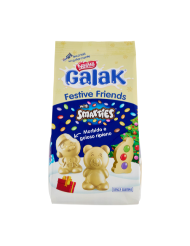 Nestlè Galak Festive Friends con Smarties - 147 gr