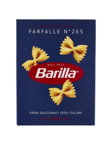 Barilla 265 Farfalle - 500 g - Livraison gratuite en EUROPE et au Royaume-Uni