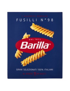 Barilla 98 Fusilli - 500 gr - Gratis verzending naar Europa en Groot-Brittannië