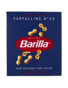 Barilla 59 Farfalline - 500 gr - Kostenloser Versand nach Europa und Großbritannien