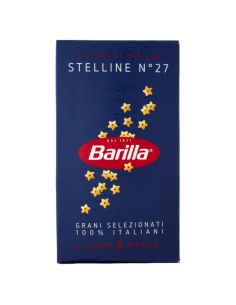 Barilla 27 Stelline - 500 gr - Free shipping delivered to EUROPE and UK