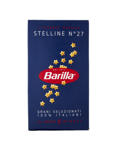 Barilla 27 Stelline - 500 gr - Free shipping delivered to EUROPE and UK