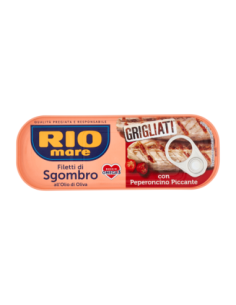 Rio Mare Sgombro Grigliato con Peperoncino piccante - 120 gr