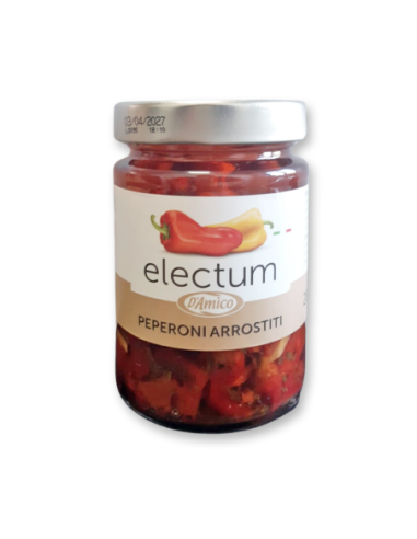 D'Amico Electum Peperoni Arrostiti sott'olio - 285 gr