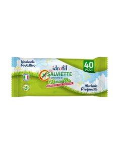 Idrofil Salviette al profumo di Citronella - 40 pz