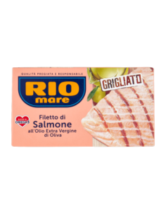 Rio Mare Filetto di Salmone Grigliato all'olio evo - 125 gr