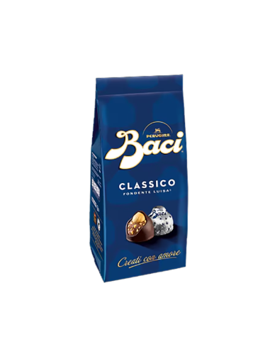 Baci Perugina Dark Fondente Luisa bag - 125 g - Free shipping delivered to EUROPE and UK