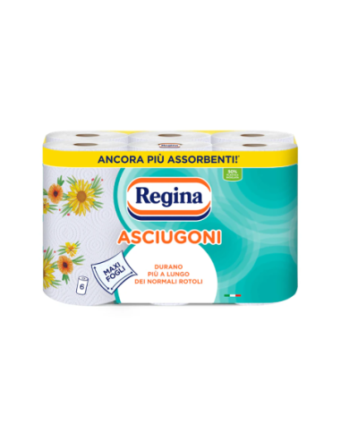 Regina Asciugoni 6 rotoli - 6 pz