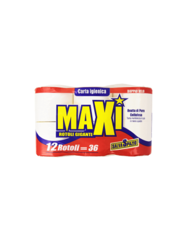 Maxi Carta igienica XXL - 12 pz