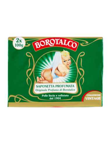 Borotalco Saponetta profumata - 2 x 100 gr