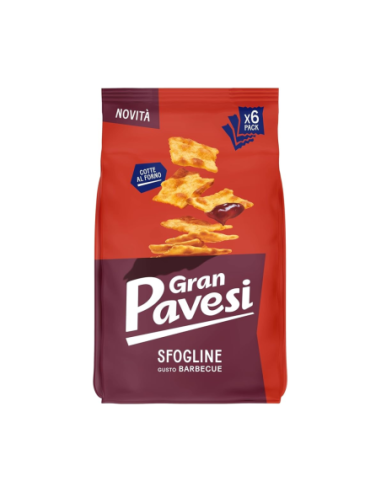 Gran pavesi Sfogline gusto barbecue Multipack - 6 x 30 gr