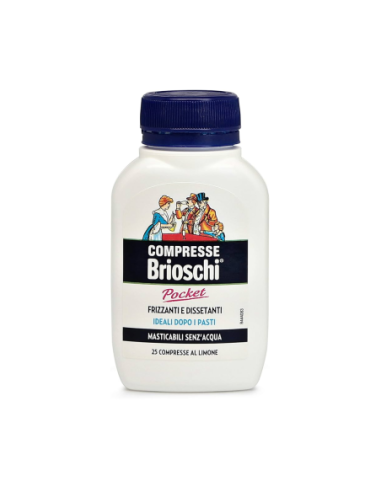 Brioschi effervescente compresse pocket - 30 g