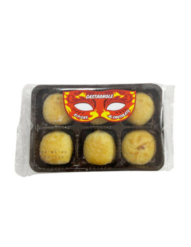 I Pasticcini Castagnole Ripiene al Cioccolato - 180 gr