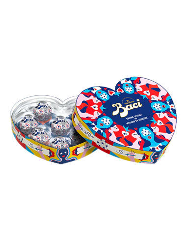 Baci Perugina Heart Special Edition Feel the Love - 100 gr - Free shipping delivered to EUROPE and UK