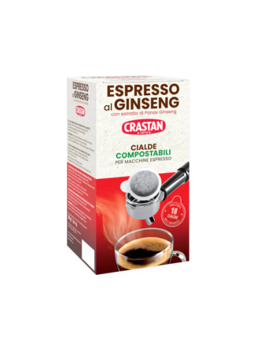 Crastan Cialde Espresso al Ginseng 18pz - 126gr