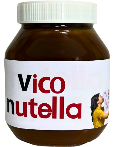 Ferrero Nutella PERSONALIZED - 750 gr - Free shipping delivered to EUROPE and UK