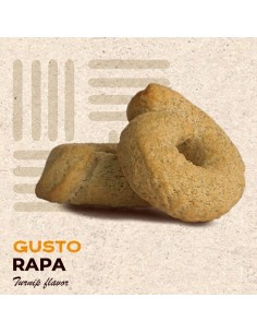 Tarallini Goût Cime de Rapa - 250 gr - Livraison gratuite en EUROPE et au Royaume-Uni