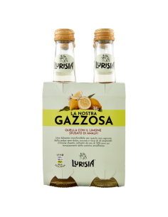 Lurisia la Gazzosa - 4 x 275 ml - Free shipping delivered to EUROPE and UK