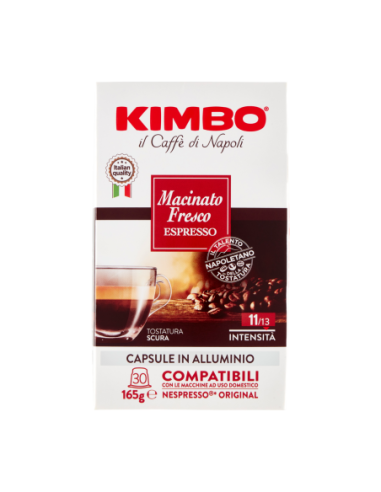 Kimbo Macinato Fresco Nespresso - 30 capsule