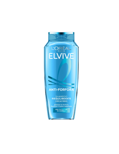 L'Oreal Elvive Shampoo Riequilibrante Antiforfora - 250 ml