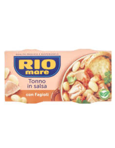 Rio Mare Tonno in salsa con Fagioli - 2 x 160 gr