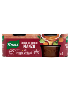 Knorr Cuore di Brodo Manzo - 4 x 28gr