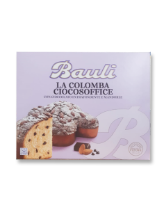 Bauli CiocoSoffice Dark Chocolate Colomba - 750 gr - Free shipping delivered to EUROPE and UK