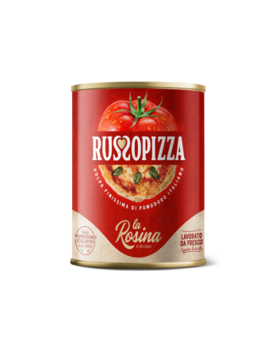 La Rosina Russopizza Polpa Finissima di Pomodoro italiano - 400 gr