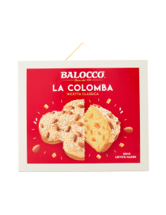 Balocco Colomba Klassisch - 750 gr - Kostenloser Versand nach Europa und Großbritannien