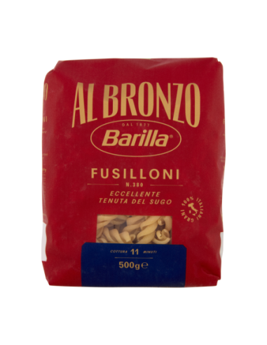 Barilla al Bronzo 380 Fusilloni trafilati al bronzo - 500 gr