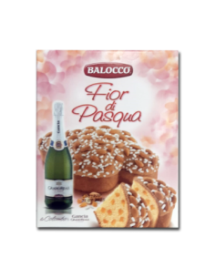 Balocco Fior di Pasqua Colomba 750 gr + Gancia Spumante Dolce 75 cl - 2 Pz