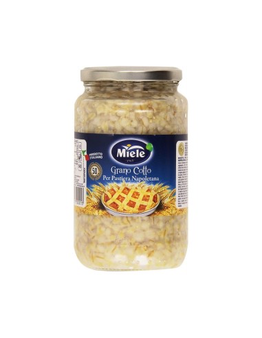 Miele Cooked Wheat for Pastiera - 560 gr - Free shipping delivered to EUROPE and UK