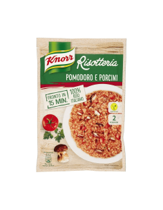 Knorr Risotto al Pomodoro e Funghi porcini - 175 gr - Spedizione gratuita consegnata in EUROPA e UK