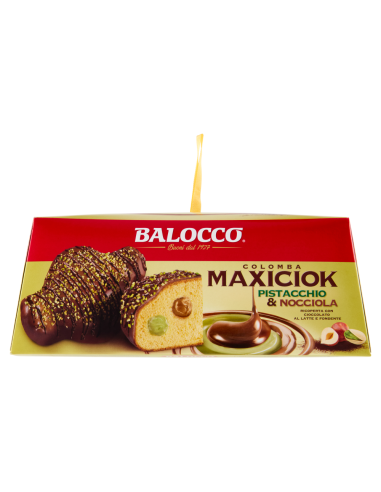 Balocco Colomba Pistache en hazelnoot - 750 gr - Gratis verzending naar Europa en Groot-Brittannië