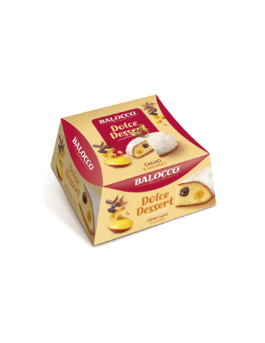 Balocco Dolce Dessert Creme Cacao e Mango - 650 gr