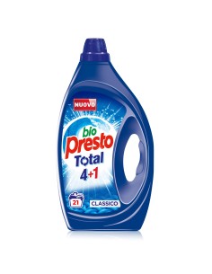 Bio Presto Detersivo Lavatrice Classico 21 lav. - 945 ml - Spedizione gratuita consegnata in EUROPA e UK