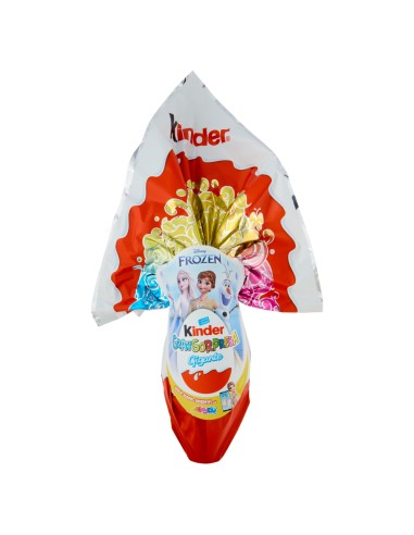 Kinder Gran Sorpresa Giant Frozen fur sie - 320 gr - Kostenloser Versand nach Europa und Großbritannien