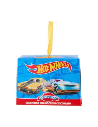 Dolci Preziosi mini colomba con gocce di Cioccolato Hot Wheels - 100 gr