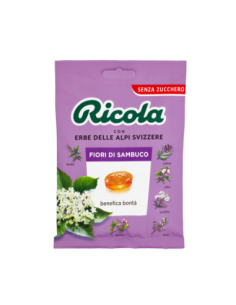 Ricola Fiori Di Sambuco Caramelle con Erbe delle Alpi Svizzere - 70 gr