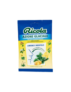 Ricola Azione Glaciale Caramelle Limone e Mentolo - 70 gr