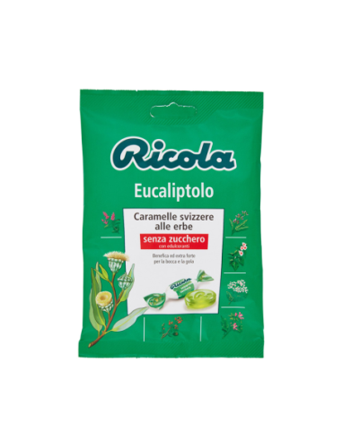 Ricola Eucaliptolo Caramelle con Erbe delle Alpi Svizzere - 70 gr