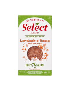 Select Lenticchie Rosse Decorticate - 400 gr